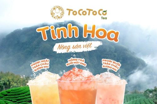 ToCoToCo - Thương hiệu trà sữa đầu tiên của Việt Nam mang hơi hướng 'Xanh- Sạch-Đẹp'