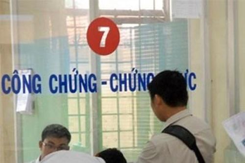 Thắt chặt quản lý đối với hoạt động công chứng