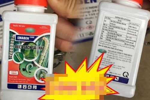 Bé 2 tuổi nhập viện vì uống nhầm thuốc trừ sâu