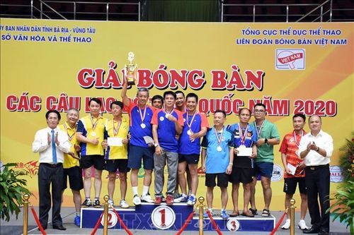 Bế mạc Giải Bóng bàn các câu lạc bộ mạnh toàn quốc 2020