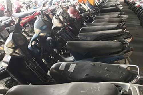 Tìm chủ sở hữu 9 xe máy