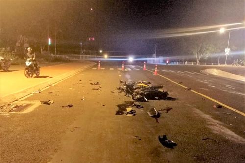 Ia Pa: Hai xe mô tô đối đầu, 3 thanh niên thương vong