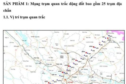 Áp dụng định vị toàn cầu nghiên cứu vỏ trái đất miền Bắc Việt Nam