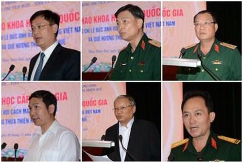 Nêu bật những cống hiến to lớn của đồng chí Lê Đức Anh