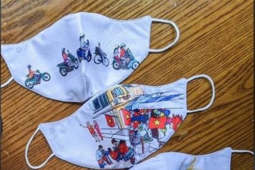 Phát hành khẩu trang quảng bá du lịch Việt Nam