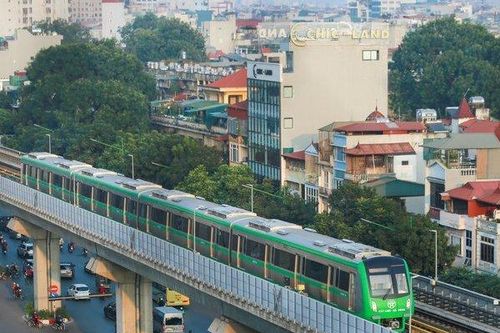 Ngắm tàu Cát Linh - Hà Đông chạy thử trước ngày nghiệm thu