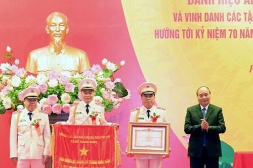 Cục An ninh điều tra nhận danh hiệu Anh hùng lực lượng vũ trang