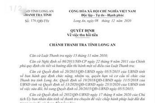 Cát Tường Group bị tỉnh Long An truy thu hơn nửa tỷ đồng tại KDC Tây Sài Gòn
