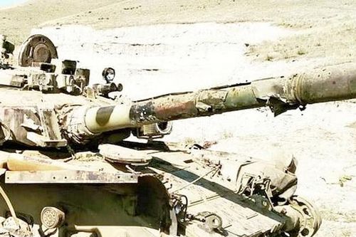 Thêm xe tăng T-90S bị phá hủy trên chiến trường Karabakh