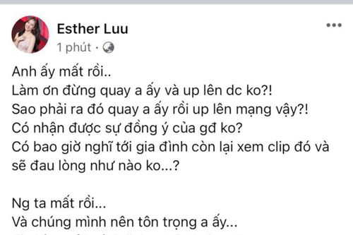 Hiếu Hiền 'đáp trả' đồng nghiệp khi bị chỉ trích đăng clip liên quan đến Chí Tài, vợ gọi tên Hari Won?