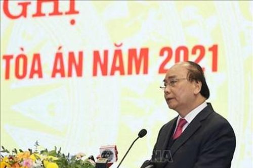 Phấn đấu xây dựng tòa án trở thành 'Thành trì bảo vệ công lý'