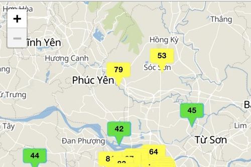 Hôm nay 21/12, chất lượng không khí ở Hà Nội phủ sắc vàng, cẩn trọng với bệnh hô hấp