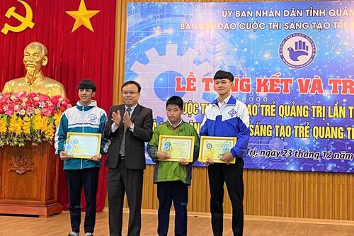 Nhiều sản phẩm có tính ứng dụng cao tại cuộc thi sáng tạo trẻ Quảng Trị