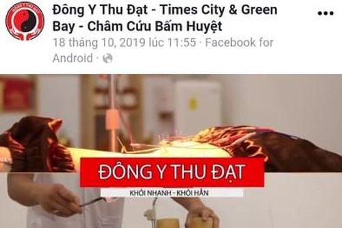 Phòng khám Đông y Thu Đạt và những dấu hiệu sai phạm cần được làm rõ