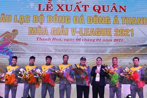 CLB Đông Á Thanh Hóa xuất quân mùa giải mới 2021