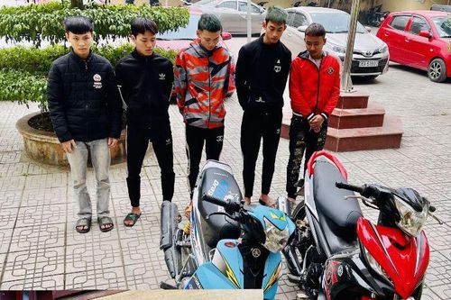 Thanh Hóa: Bắt nhóm thanh niên dùng dao cướp liên huyện