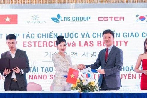 LAS BEAUTY hợp tác độc quyền với Hàn Quốc