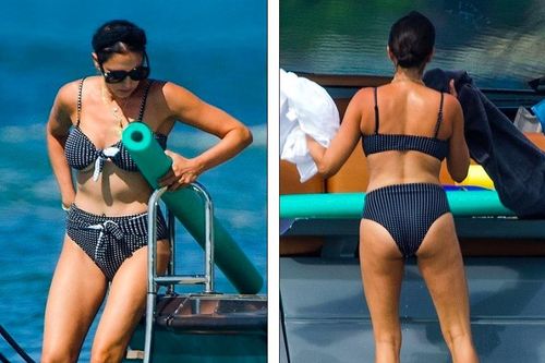 Bà xã của Simon Cowel mặc bikini phô dáng đẹp ngỡ ngàng ở tuổi U50