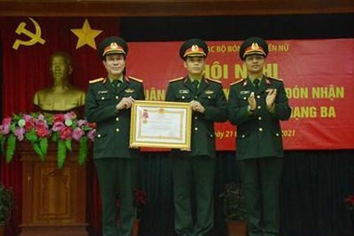 Câu lạc bộ bóng chuyền nữ Thông tin đón nhận Huân chương Lao động hạng Ba