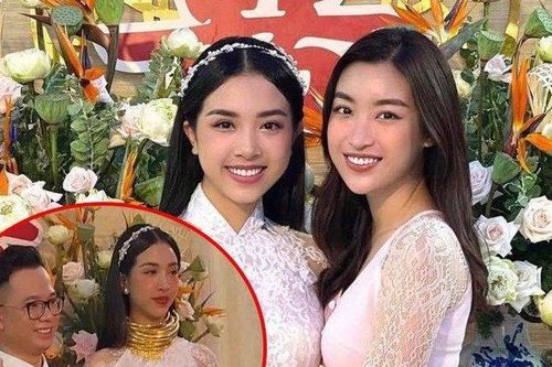 Mãn nhãn ngắm dàn người đẹp dự đám cưới Á hậu Thúy An