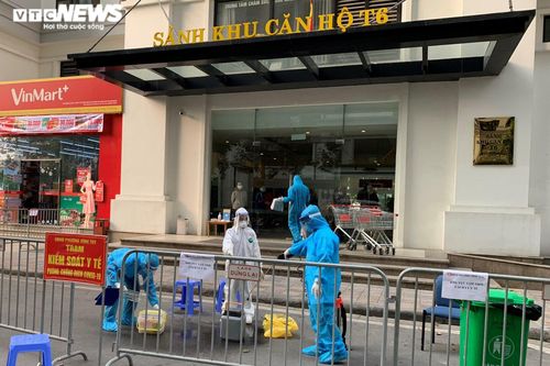 Quy trình tiếp nhận nhu yếu phẩm cho cư dân nhà T6 Times City bị phong tỏa