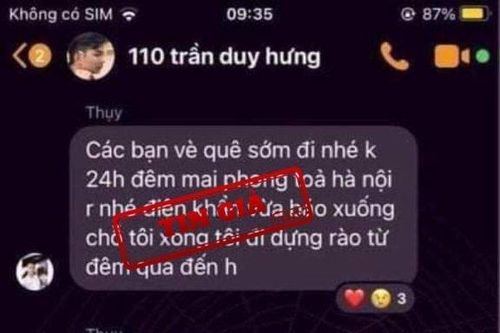 Phát hiện và xử lý tin giả về phong tỏa Hà Nội