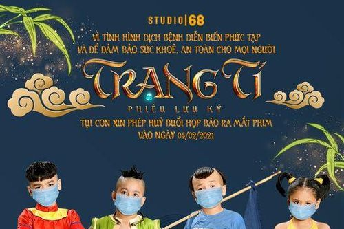 Hủy họp báo phim 'Trạng Tí' vì dịch Covid-19
