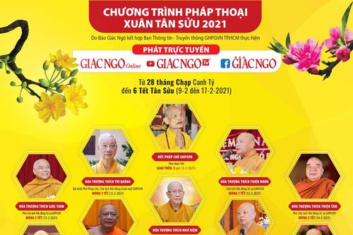 Chương trình thuyết giảng trực tuyến Tết Tân Sửu 2021