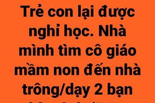 Nghỉ học vì COVID, nhiều phụ huynh 'nghiến răng' chi tiền tìm người trông con