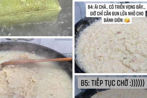 Rán bánh chưng theo trào lưu hot, cô gái sốc khi nhận thành phẩm