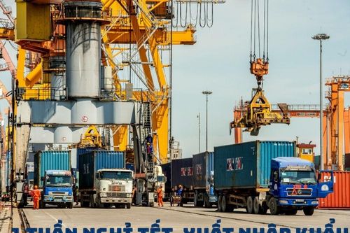 1 tuần nghỉ tết, xuất nhập khẩu vẫn nhộn nhịp