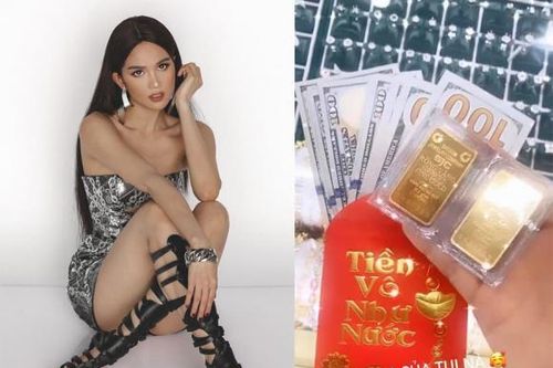 Sao Việt khoe thành phẩm vàng mua được trong ngày vía Thần Tài 2021