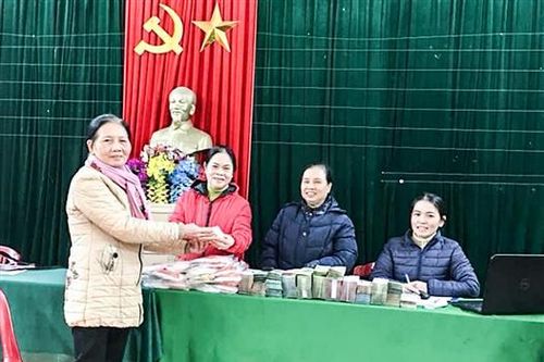 Hiệu quả từ một tổ hợp tác tiết kiệm tín dụng