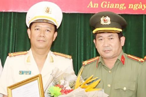 Thượng tá Lê Phú Thạnh làm Phó giám đốc Công an tỉnh An Giang