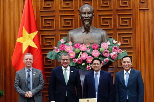 Chủ tịch COP26 thăm Việt Nam, thảo luận về việc thực hiện Hiệp ước Khí hậu Glasgow