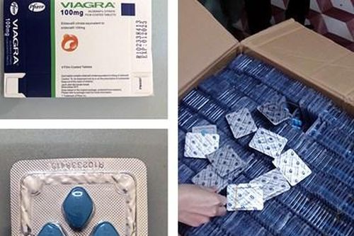 Phát hiện lô thuốc Viagra giả giá 4 tỉ đồng từ Trung Quốc