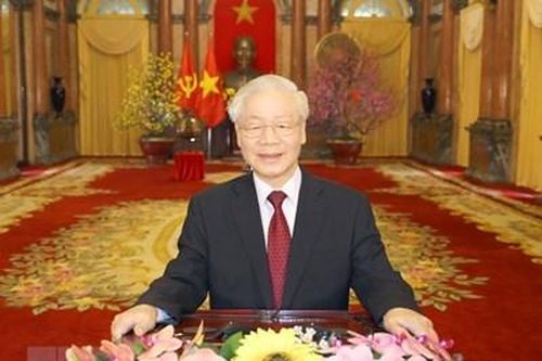 Thư, điện chúc mừng Tổng Bí thư, Chủ tịch nước Nguyễn Phú Trọng