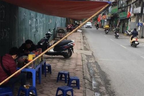 Quán trà đá mở 'chui', hét giá 30 nghìn đồng/cốc