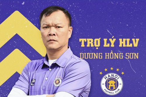 Cựu thủ môn Dương Hồng Sơn làm HLV phó CLB Hà Nội