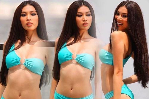 Ngọc Thảo lọt vào top 20 vòng thi áo tắm tại Miss Grand