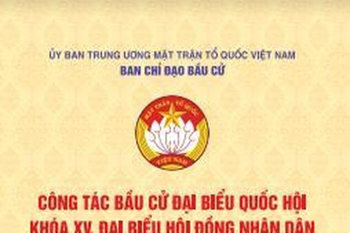 Xuất bản sách phục vụ bầu cử đại biểu Quốc hội và đại biểu Hội đồng nhân dân các cấp