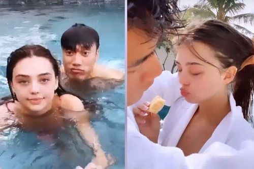 Sau khi đăng váy cưới, Bùi Tiến Dũng và bạn gái quấn quýt trong kỳ nghỉ sang chảnh