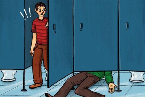 Vì sao cửa nhà vệ sinh công cộng không chạm sàn?