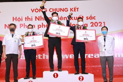 Honda tìm ra người thắng giải hội thi nhà phân phối ôtô xuất sắc