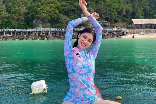 Á hậu Ngọc Thảo cách ly 14 ngày tại Đà Nẵng