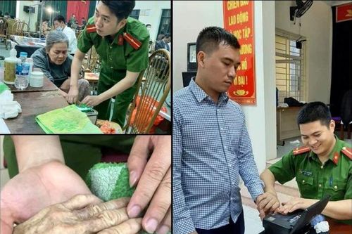 Những chiến sỹ giúp người dân 'spa bàn tay' làm căn cước ở Đan Phượng