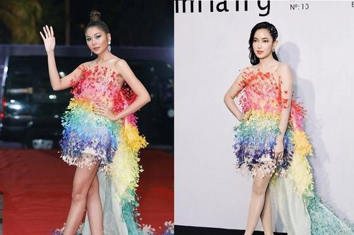 Ngắm chiếc váy độc đáo của Công Trí 'hút hồn' Thanh Hằng, Châu Bùi và Rosé