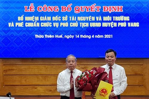 Thừa Thiên-Huế bổ nhiệm cán bộ chủ chốt