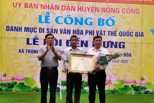 Thanh Hóa: Lễ hội Đền Mưng là Di sản văn hóa phi vật thể quốc gia