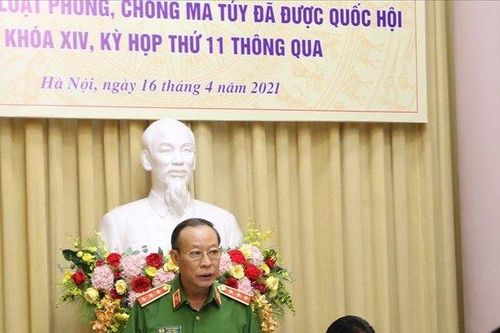 Công bố Lệnh của Chủ tịch nước về luật Phòng, chống ma túy